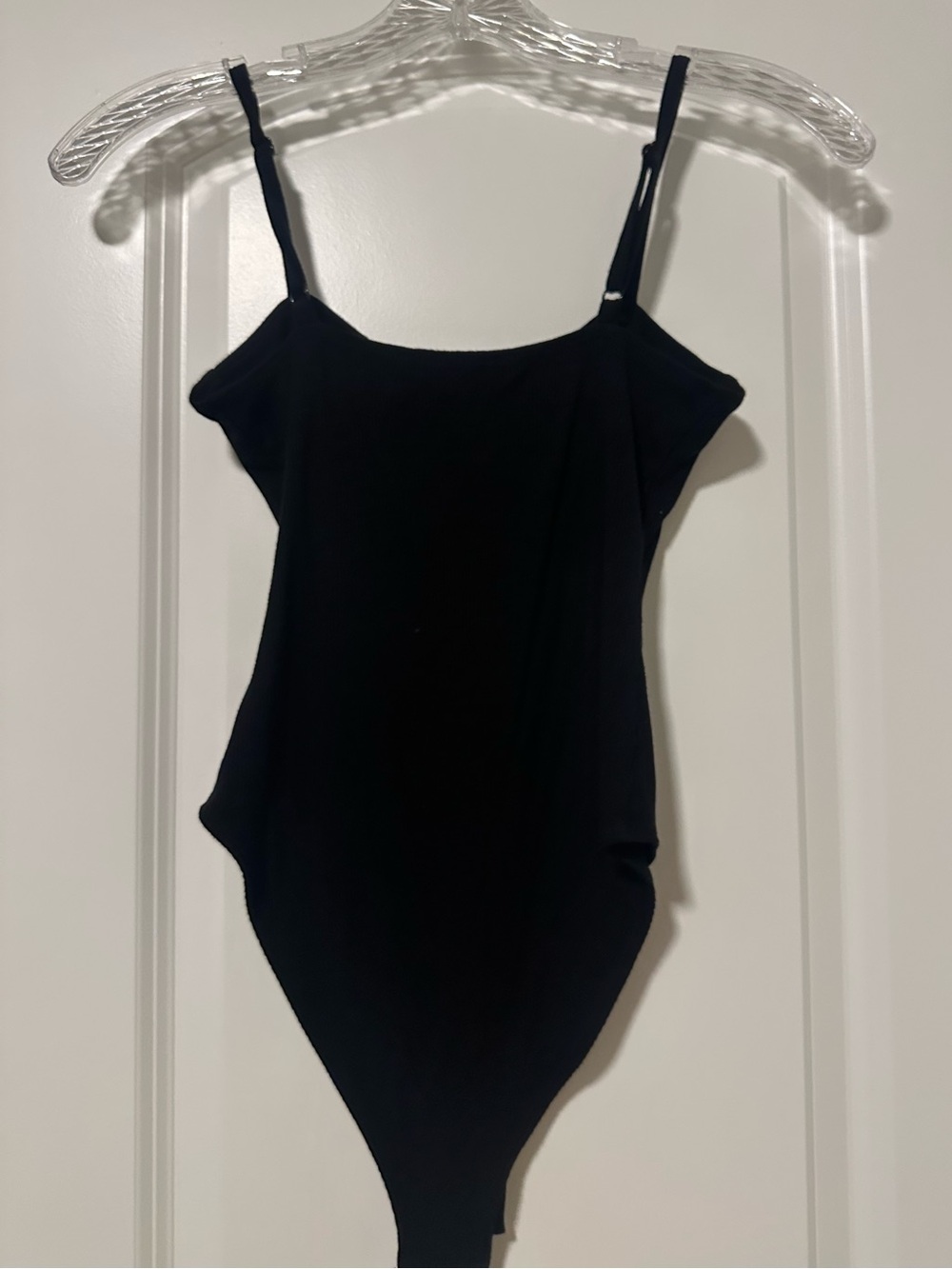 Forever 21 Black Ribbed Bustier-Style Bodysuit - Picture 4 of 4
